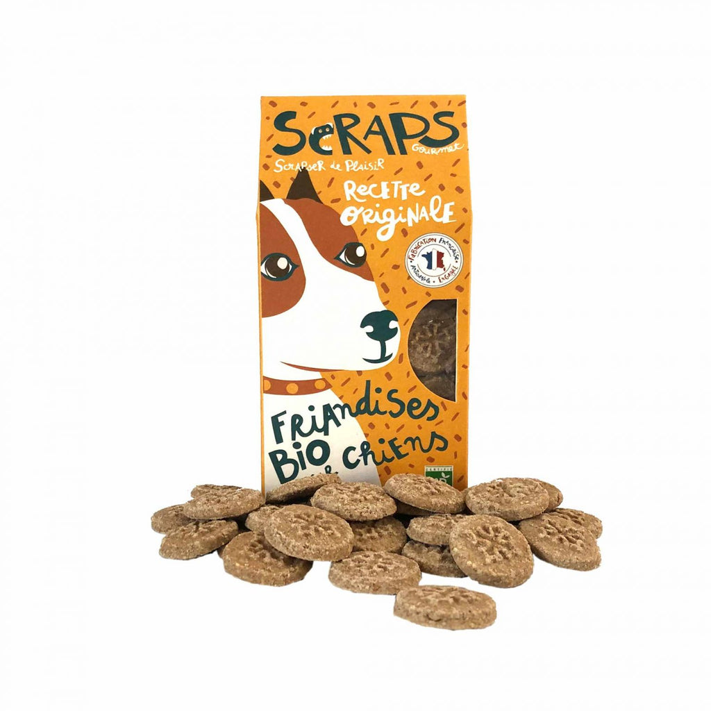 Scraps teatime - Friandises bio pour chiens - Recette originale 120g