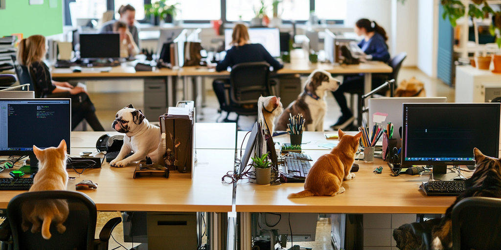 Open space pour animaux de compagnie